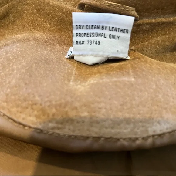 Vintage Wet Seal Leather Suede Penny Lane Style Duster Jacket Tie Closure - Picture 14 of 15